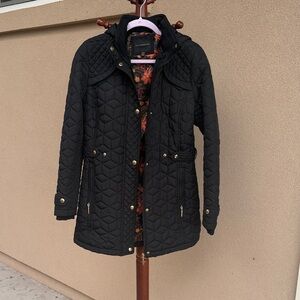 Weatherproof Black Quilted Women's Puffer Jacket